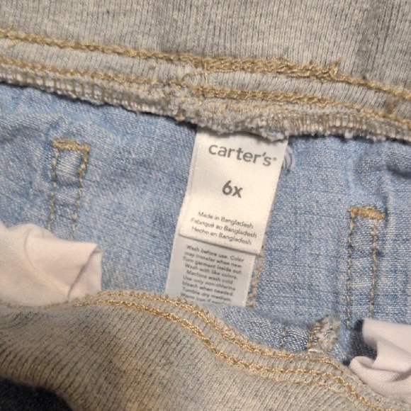 Carter's/Place - Light Blue and Dark Blue Jeggings - Picture 2 of 8